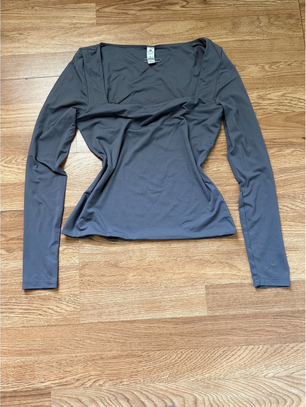 90 Degree by Reflex Contour Ocean Square Neck Top Large